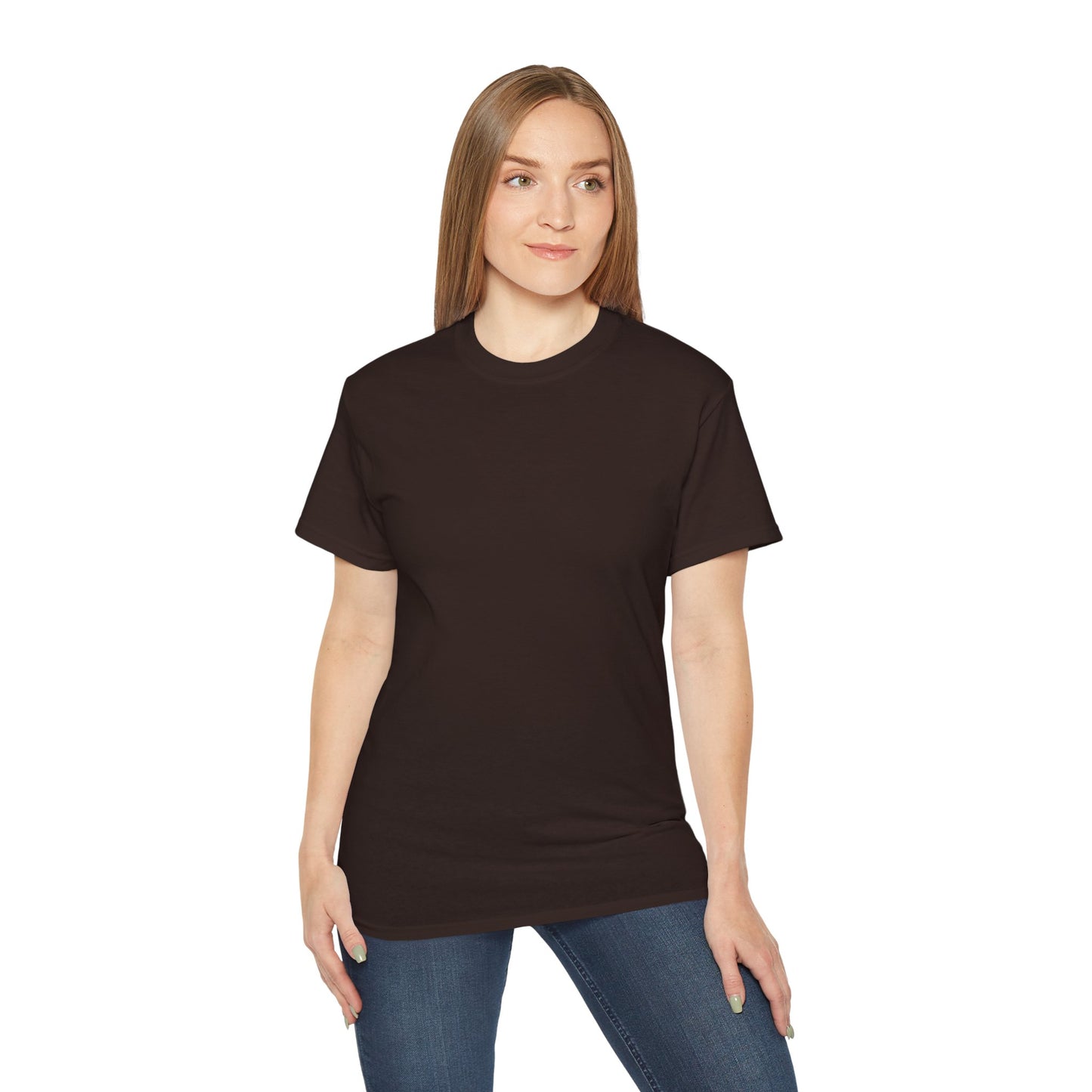 Premium Plain Tshirt | Dark Chocolate