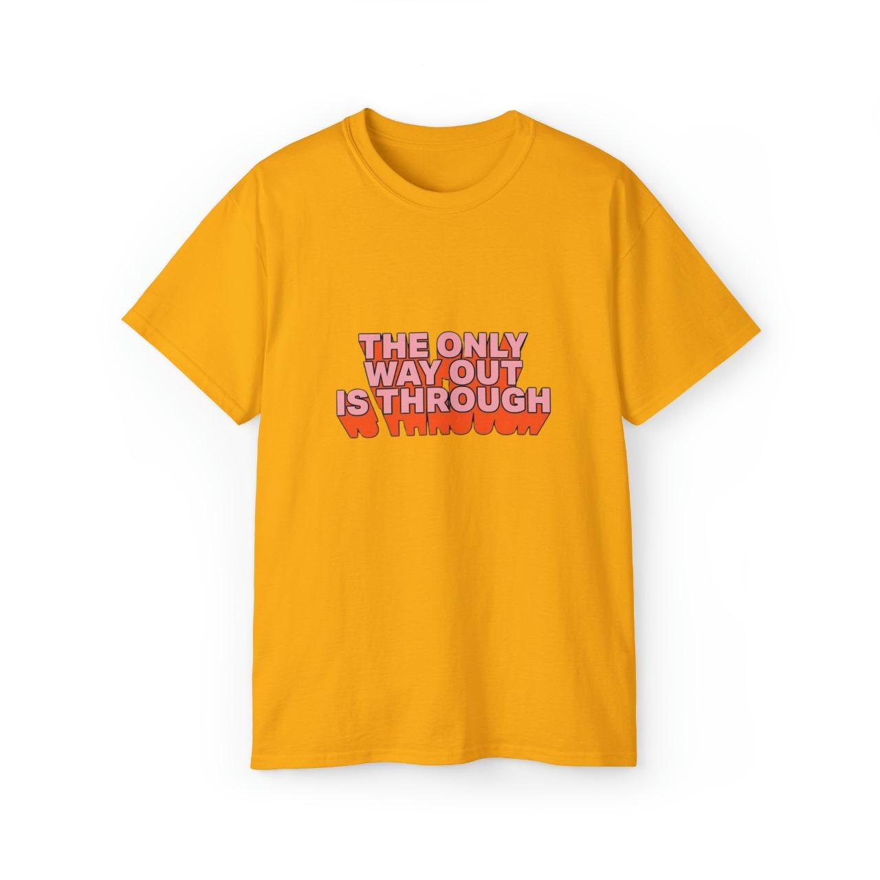 Sleeve Short Tshirt - Motivational Tee - Premium Custom Color T-Shirt