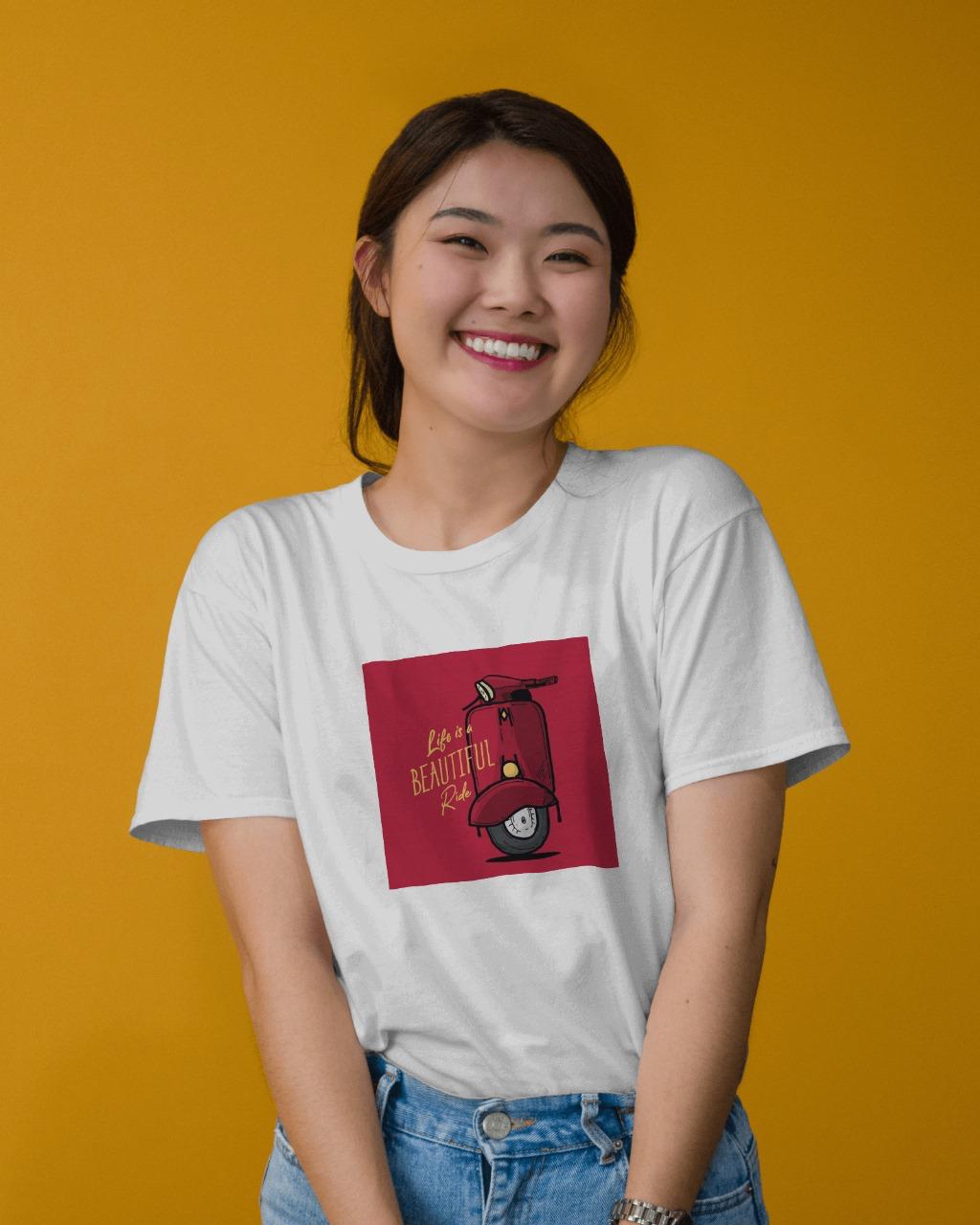 Short Sleeve Tshirt | Customise T-Shirt | Premium Unisex Tee (Black, White + Custom Colors)
